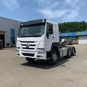 Cabine confort&aacute;vel do caminh&atilde;o trator HOWO N7 400HP para transporte de longa dist&acirc;ncia